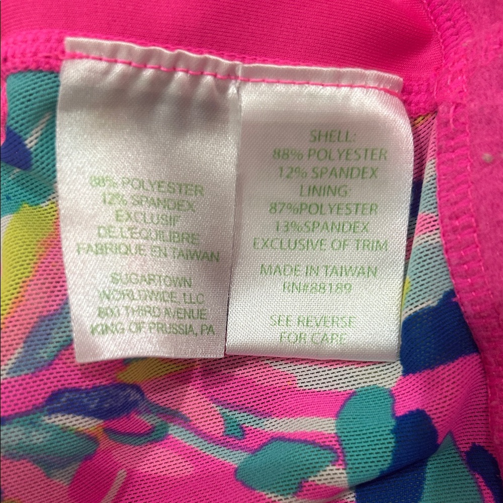 Lilly Pulitzer Pink Multi Floral Rochelle weekender Leggings Set - Picture 6 of 16